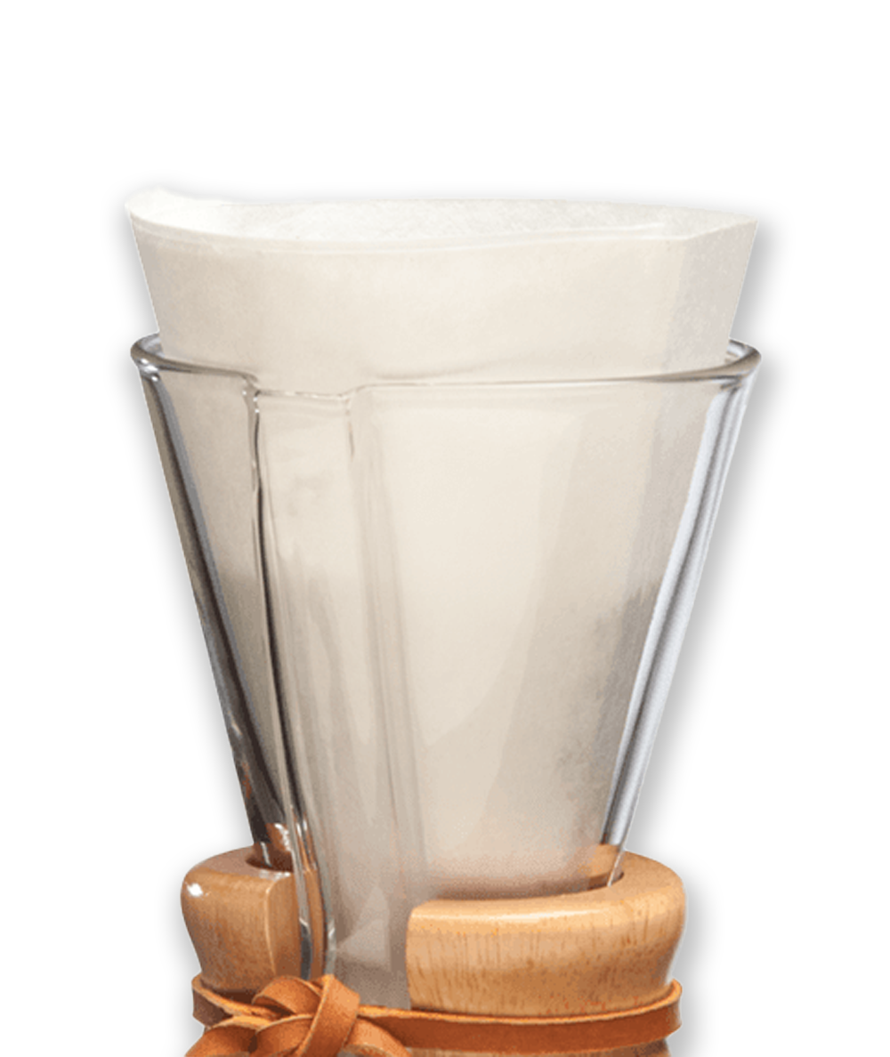 Pour-Over filters - CHEMEX Coffee Filters Square 3 Cups 100 PCS (FP-2) - Impact Roasters