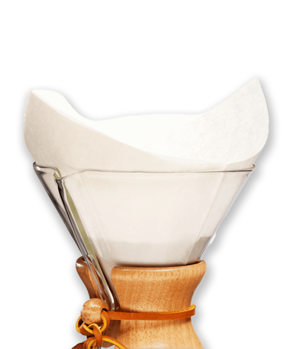 Pour-Over filters - Chemex Coffee Filters Round Unfolded 5-13 Cups 100 pcs (FC-100) - Impact Roasters