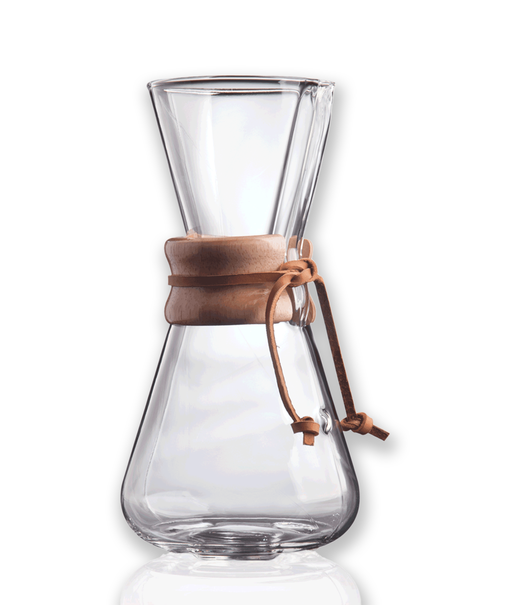 Pour-Over - CHEMEX Classic Coffee Brewer 3 Cups - Impact Roasters
