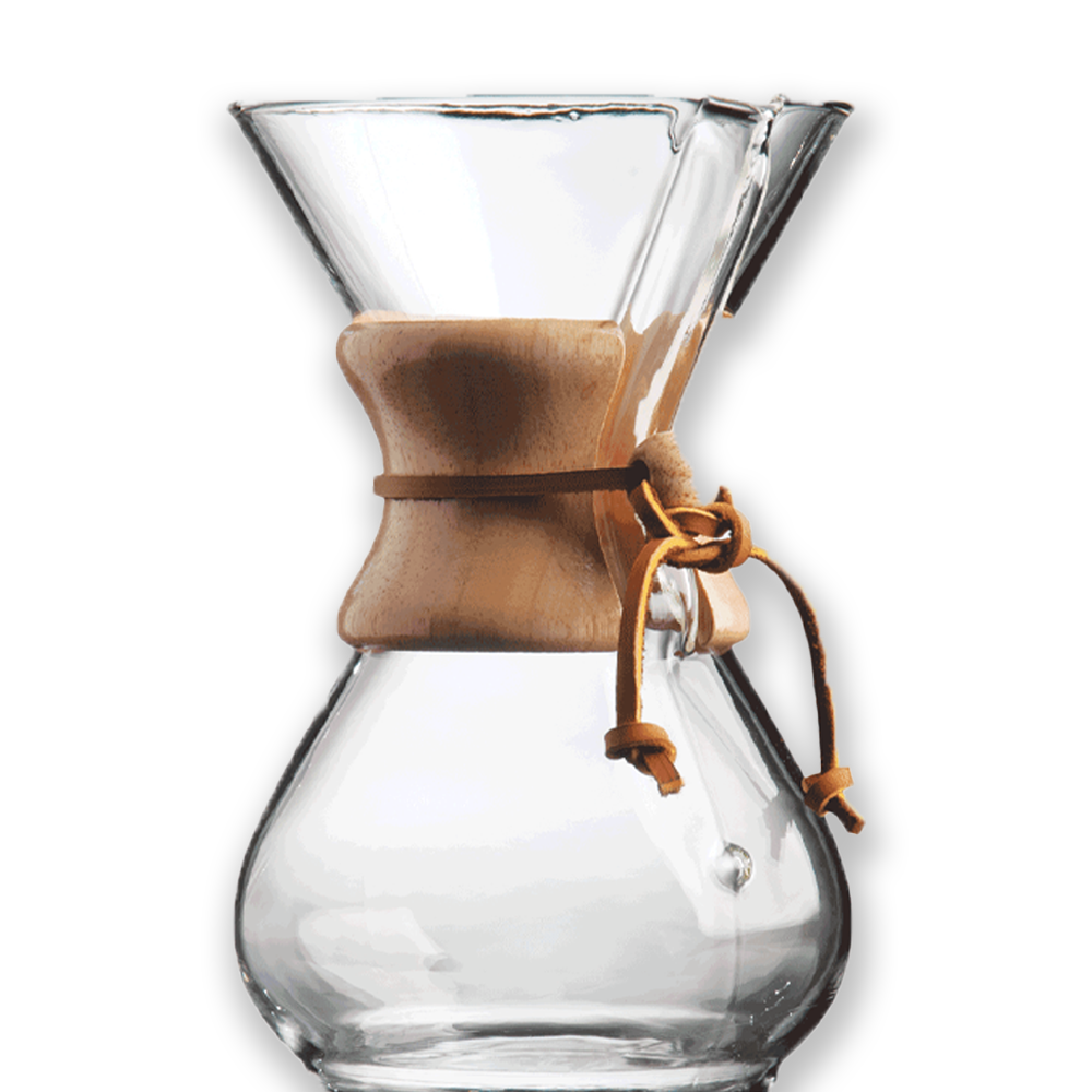 Pour-Over - CHEMEX Classic Coffee Brewer 6 Cups - Impact Roasters