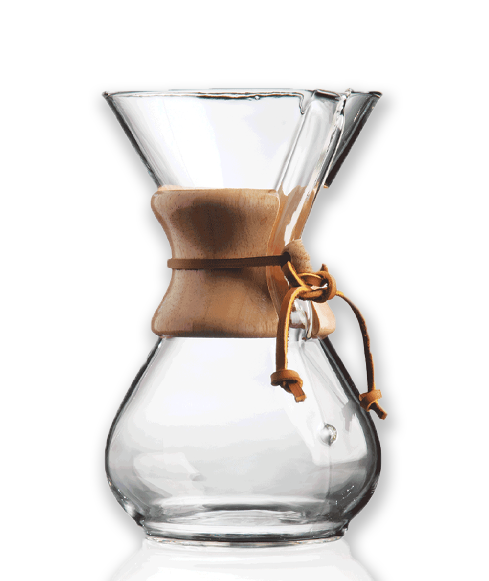 Pour-Over - CHEMEX Classic Coffee Brewer 6 Cups - Impact Roasters