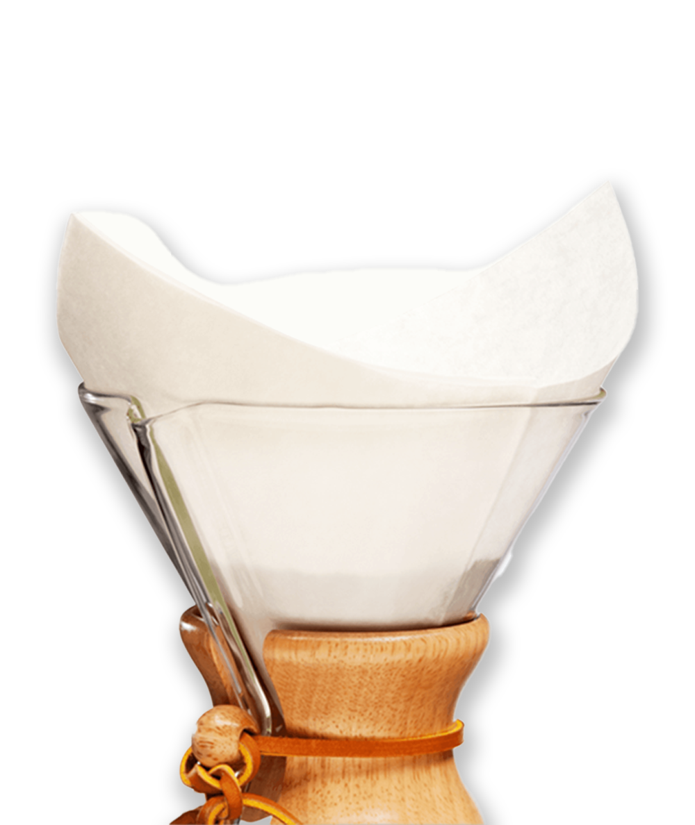 Pour-Over filters - Chemex Coffee Filters Round Unfolded 5-13 Cups 100 pcs (FP-1) - Impact Roasters
