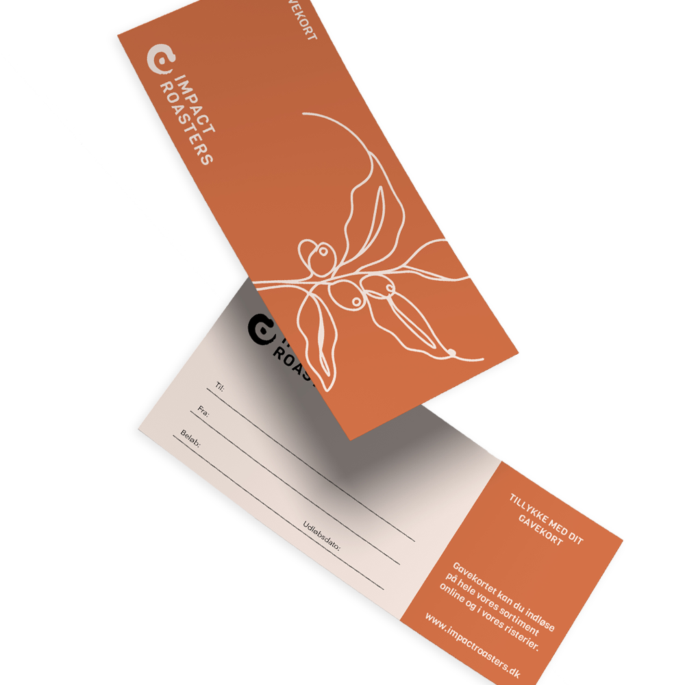 Impact Roasters_gavekort, giftard